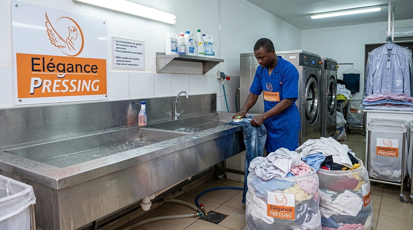 Laverie et lavage à eau